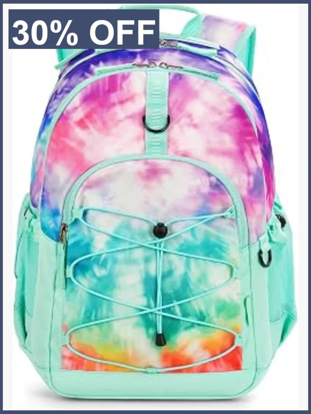 Teen Girl Backpack - 18 Inch Travel School Laptop Bookbag for Middle School